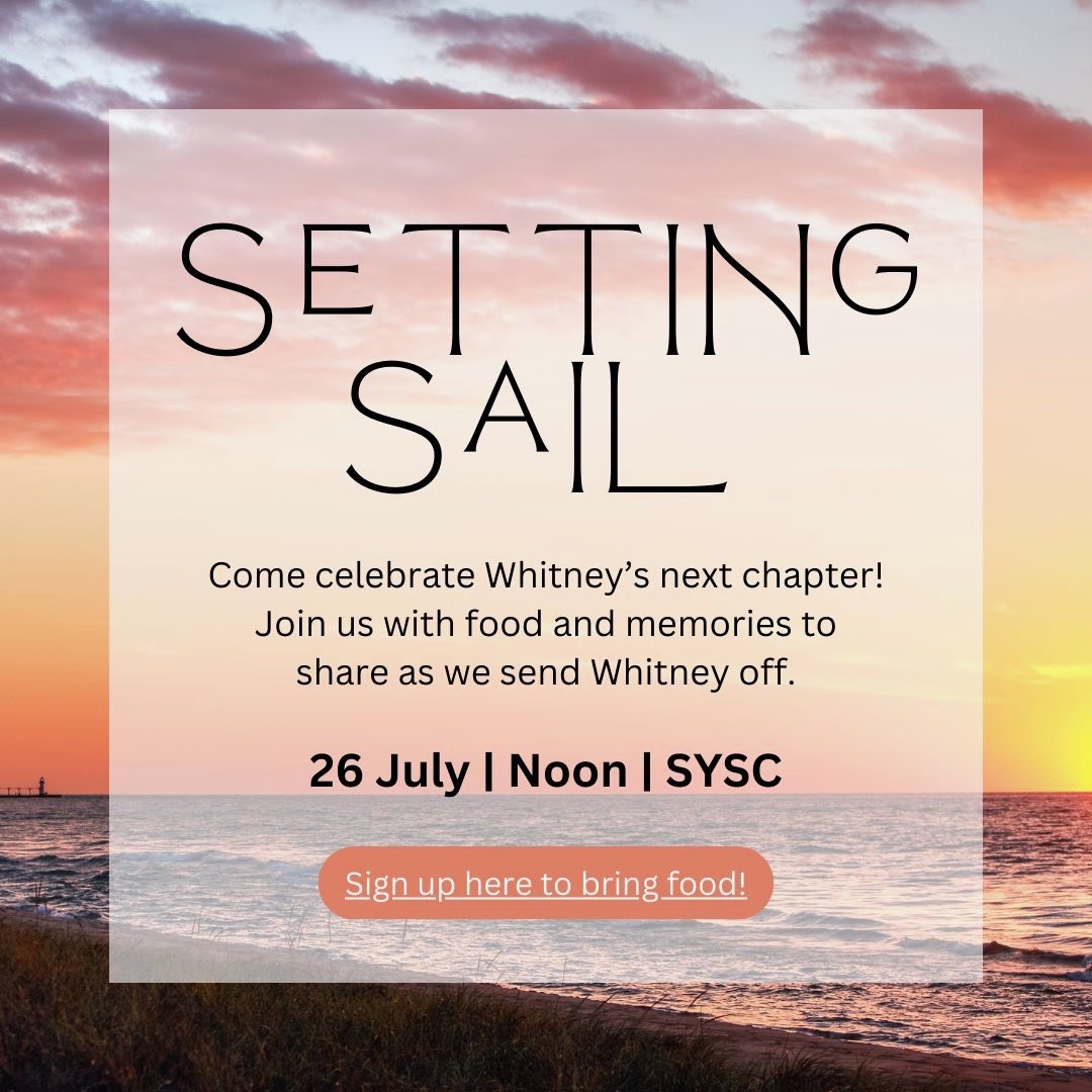 SYSC Setting Sail ~ Let's Celebrate Whitney Slider Image